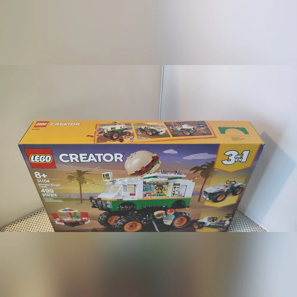 Lego 31104 Monster Burger Truck Creator 3-in-1 NWT
